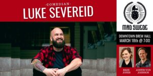 comedian Luke Severeid