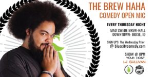 Brew-HaHa Comedy Open Mic with LJ Sullivan