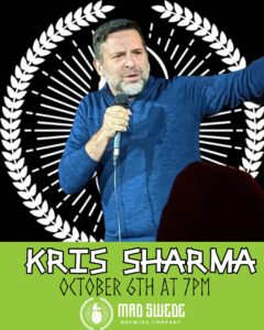 Comedian Kris Sharma Live at the Brew Hall
Comedy Shows Boise
Comedy shows in Boise
