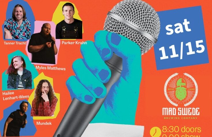 off the cuff improv comedy flyer